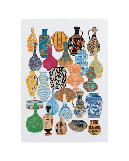 Vases and Ceramics A3 Print