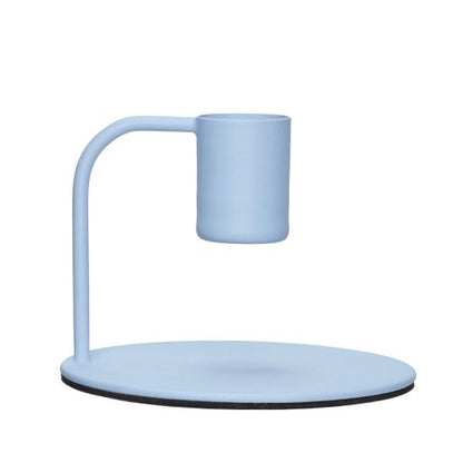 Curve Candlestick Holder - Blue