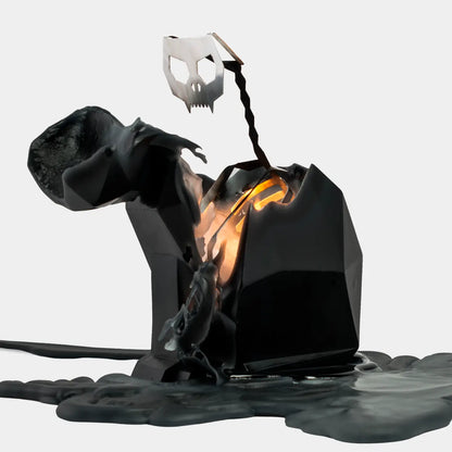 Pyropet Cat Skeleton Candle