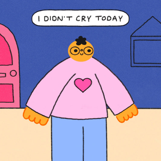 I Didn’t Cry Today Print