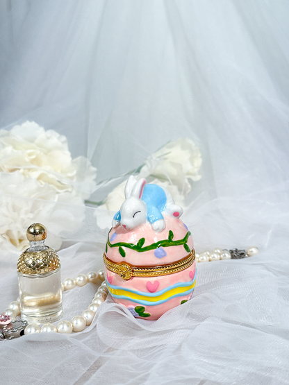Bunny Egg  Trinket Box