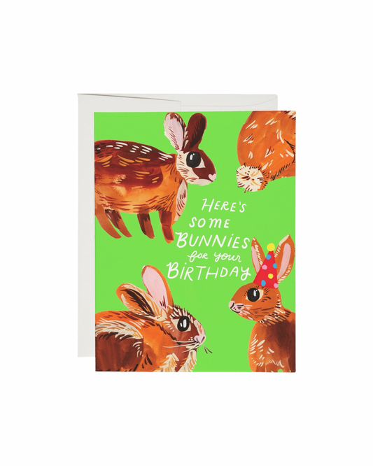 Here's Some Bunnies Card