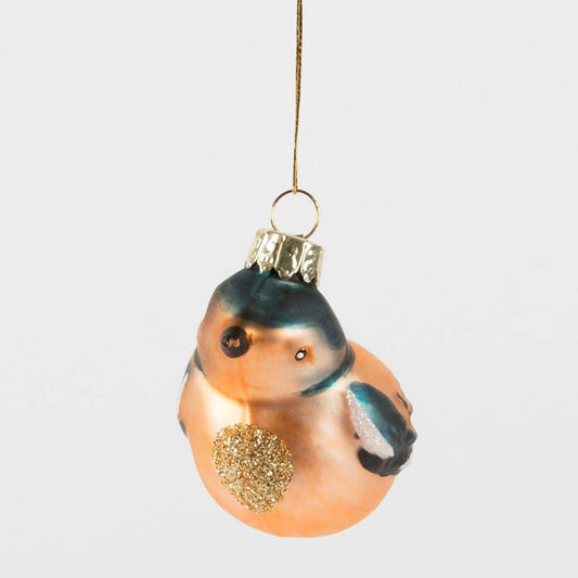 British Bird Christmas Shaped Bauble