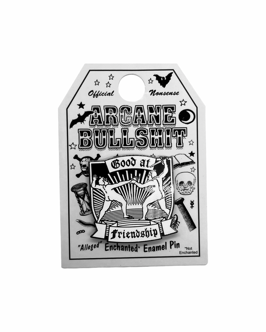 Good At Friendship Enamel Pin