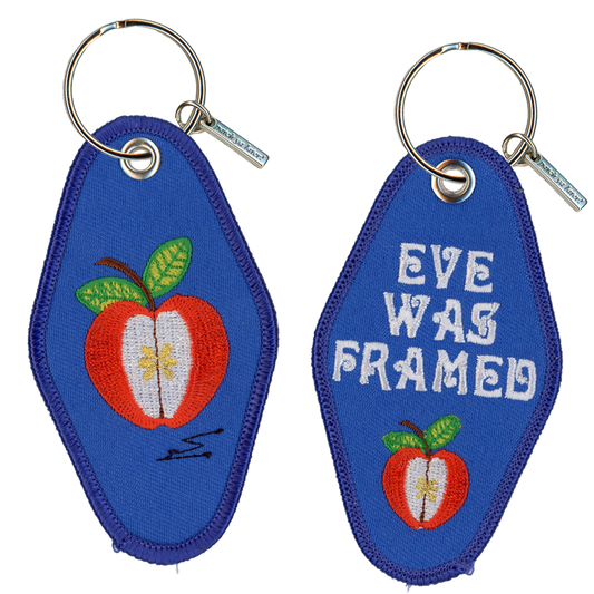 Eve Was Framed Keychain