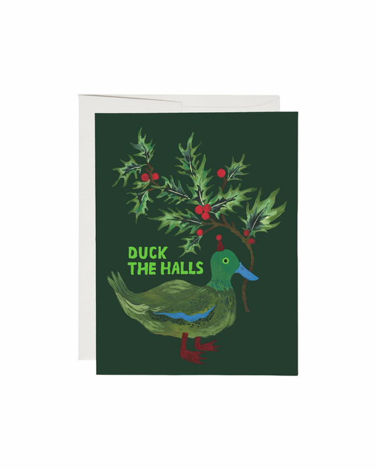 Duck the Halls Christmas Card