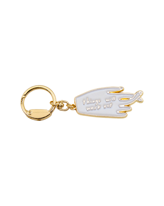Things Will Work Out Keychain