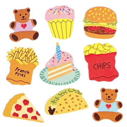 Glossy Teddy Bear Picnic Sticker Sheet