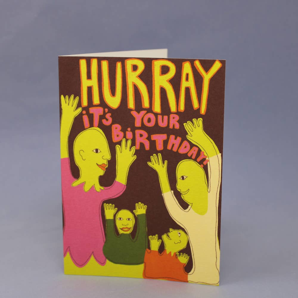 Birthday Hurray Card