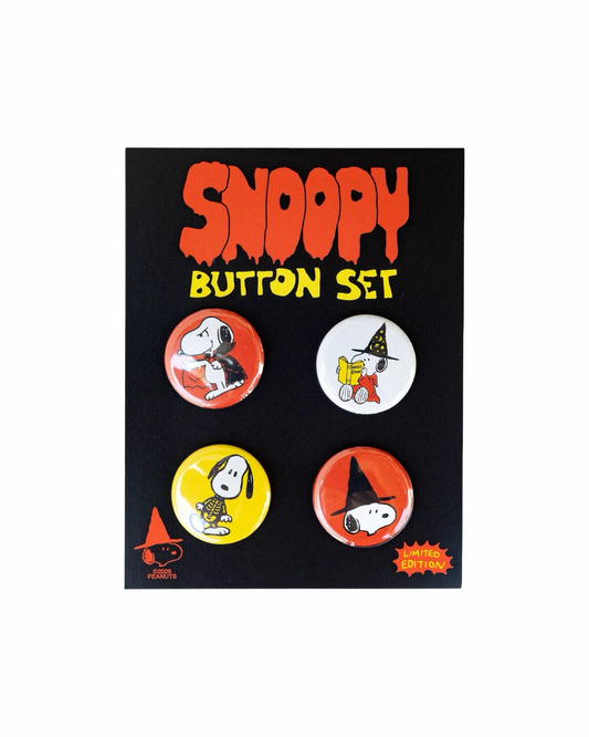 Snoopy Halloween Button Set