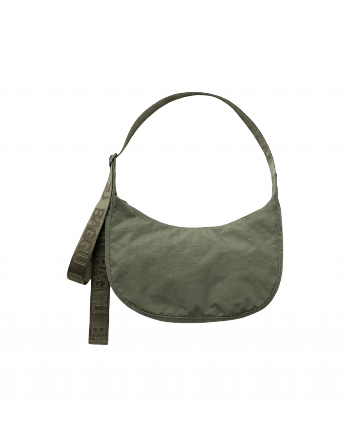 Caper Medium Nylon Crescent Baggu