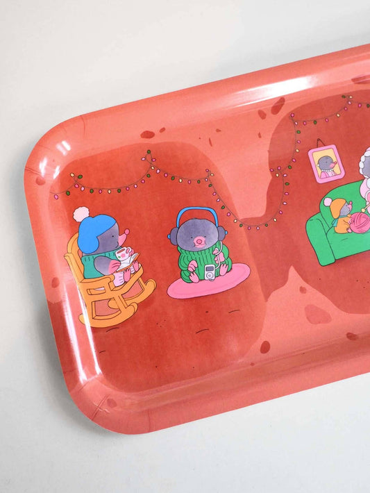 "Mole-idays" Catch-all tray