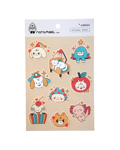 Cuties Sticker Sheet