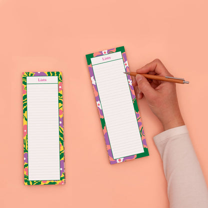 Lists Pad - Pansy