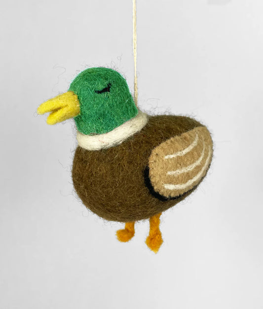Duck - Felt Hanging Decoration