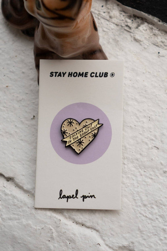 Group Chat Enamel Pin