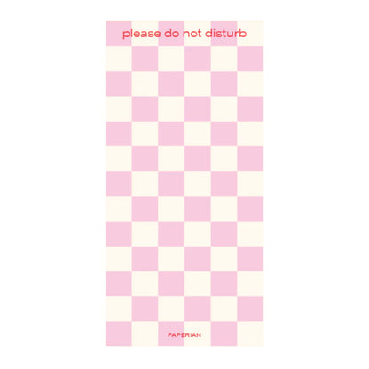 Do Not Disturb Check Memopad
