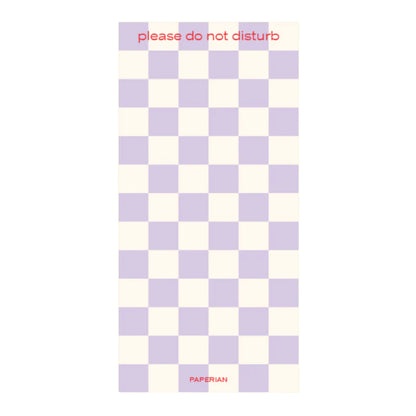 Do Not Disturb Check Memopad