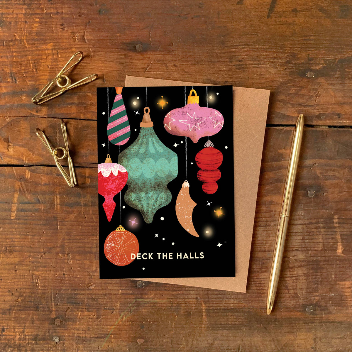 Christmas Lights - Box of 8 Assorted Cards