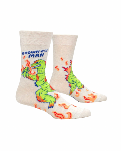 Grown-Ass Man Men's Crew Socks