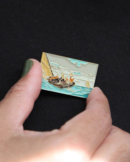Breezing Up (A Fair Wind) • Enamel Pin