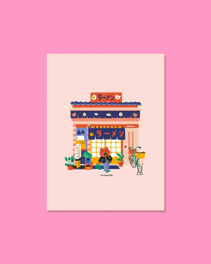 Ramen Shop Print