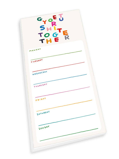 David Shrigley Get Your Shit Together Planner