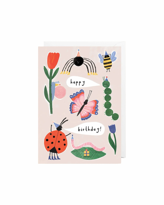 Birthday Bugs Card