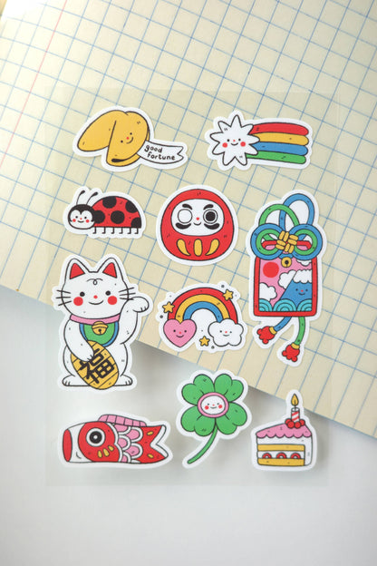 Lucky Charms Sticker Sheet