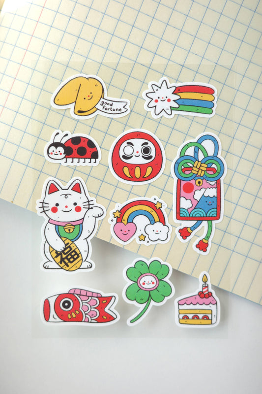 Lucky Charms Sticker Sheet