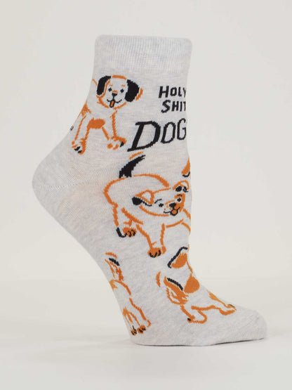 Holy Shit. Dogs! Women's Ankle Socks