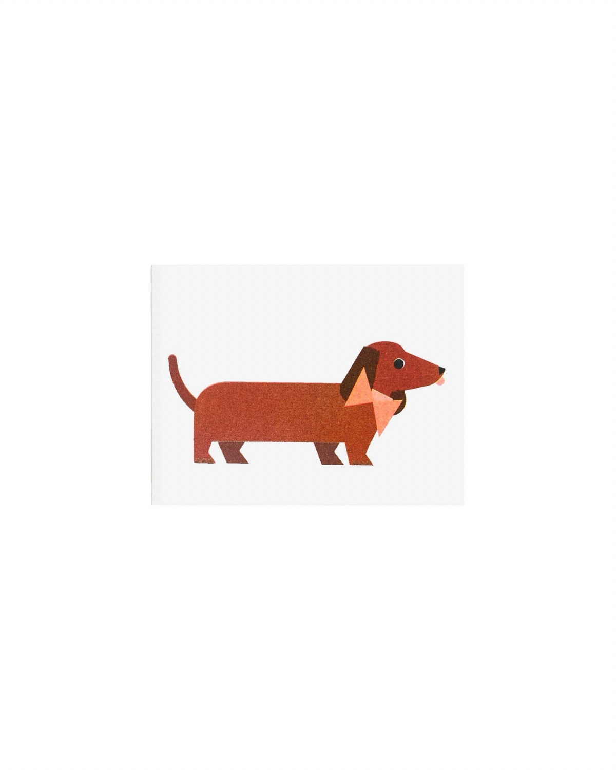 Dachshund Mini Card