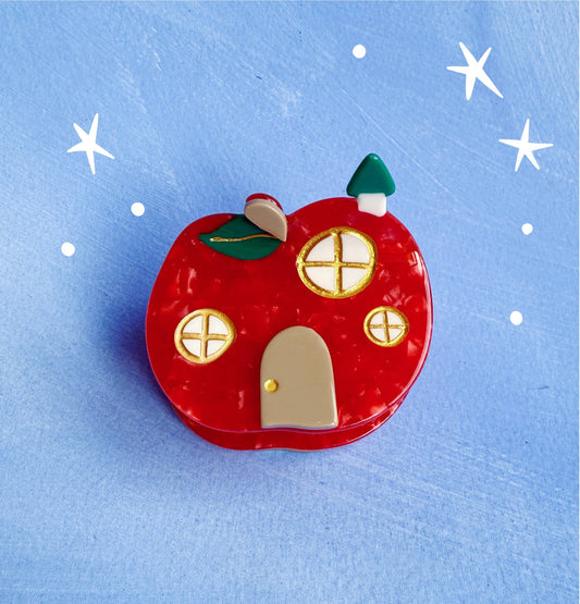 Apple House Hair Claw