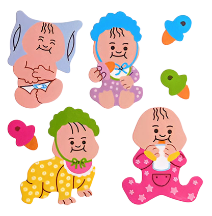 Glossy Babies Sticker Sheet