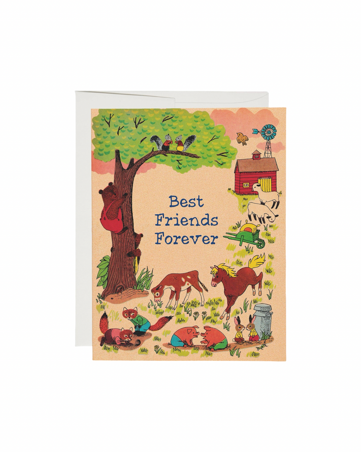 Richard Scarry Animal Best Friends Card