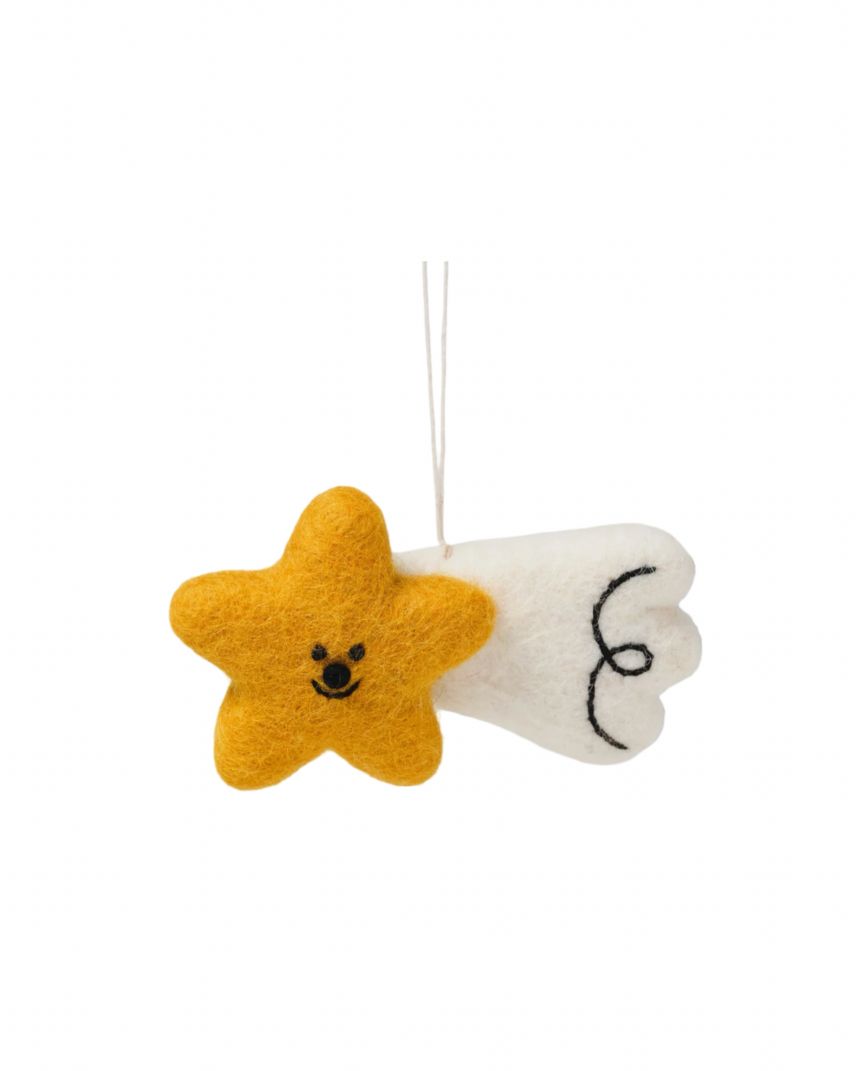 Shooting Star Felt Decorations