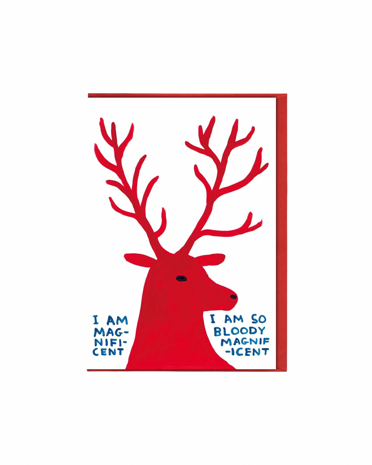 Magnificent Deer Christmas Card