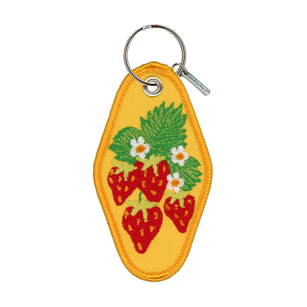 Strawberry Keychain
