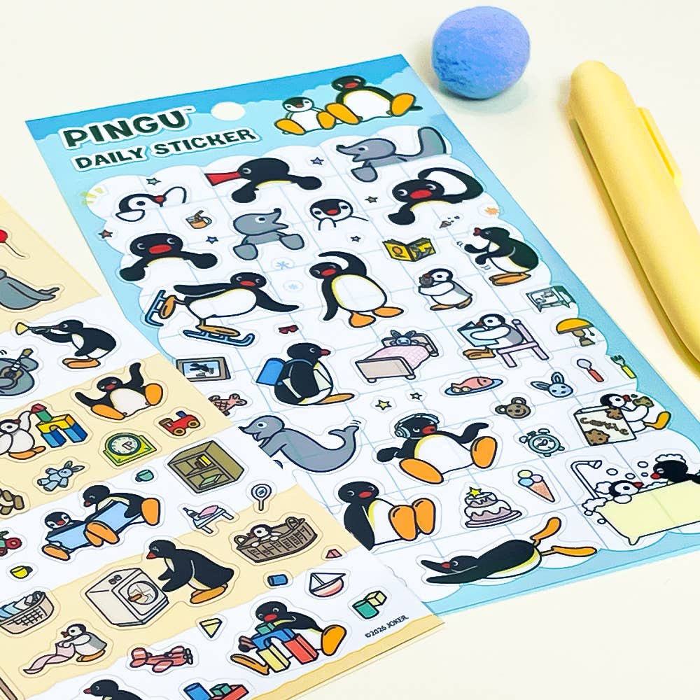 Pingu Sticker Sheets