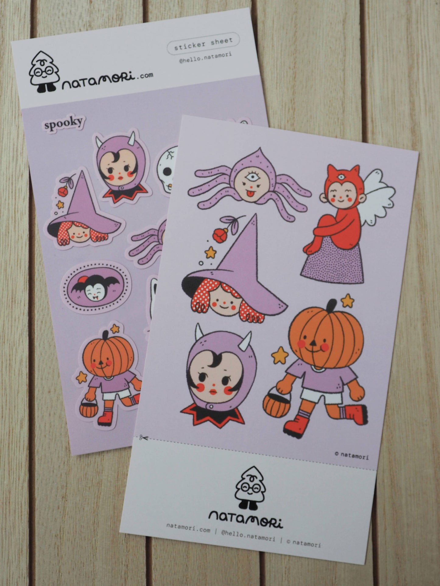 Spooky Sticker Sheet