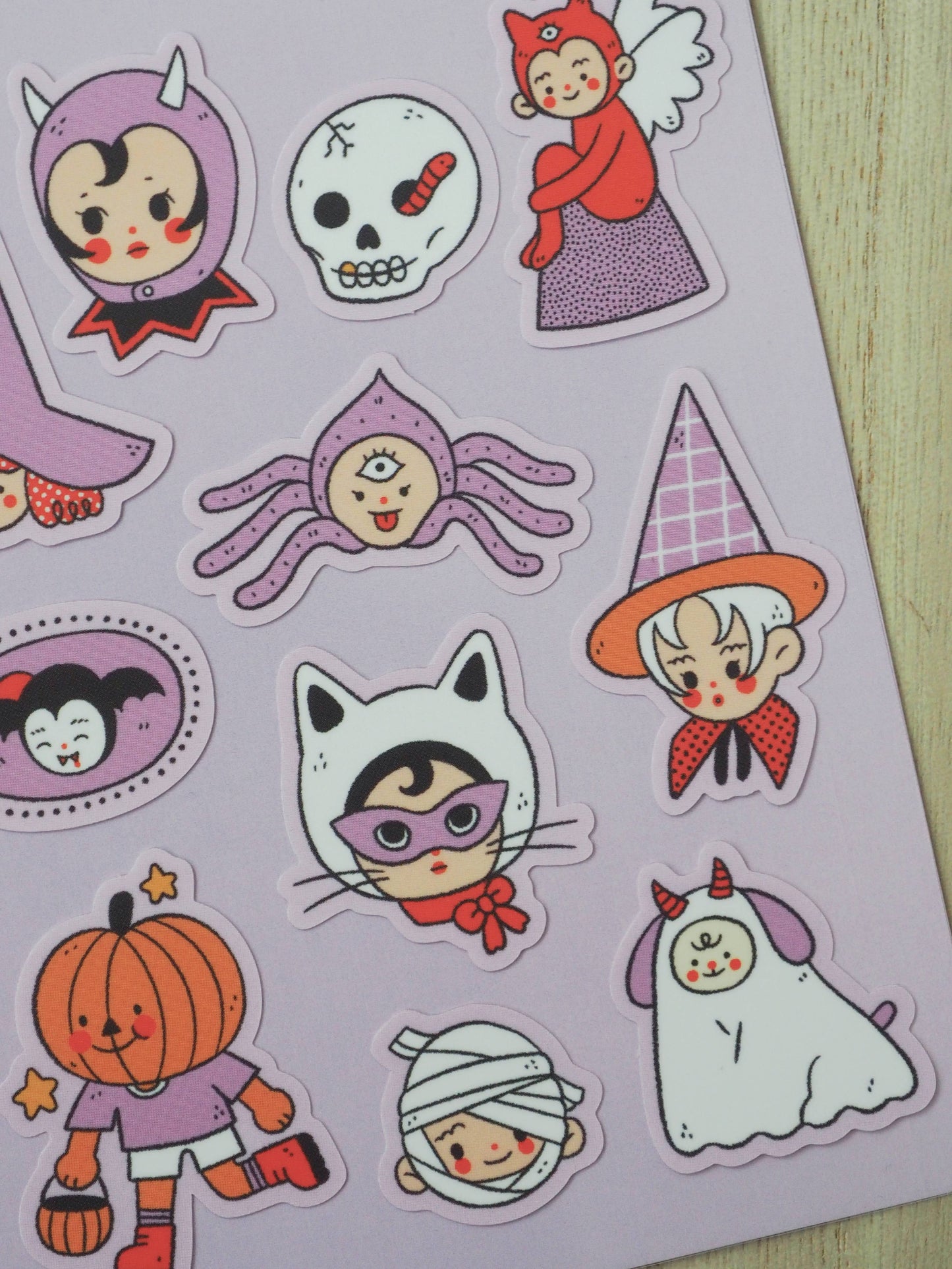 Spooky Sticker Sheet
