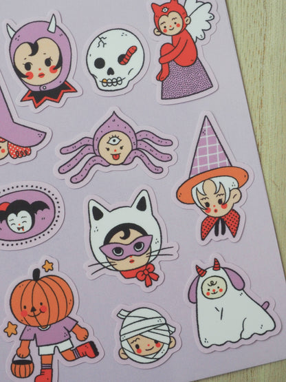Spooky Sticker Sheet