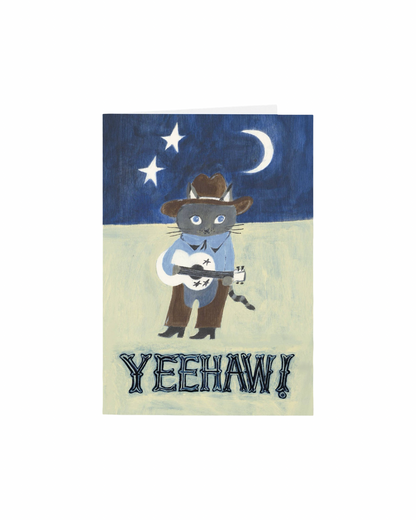 Yeehaw Greetings Card