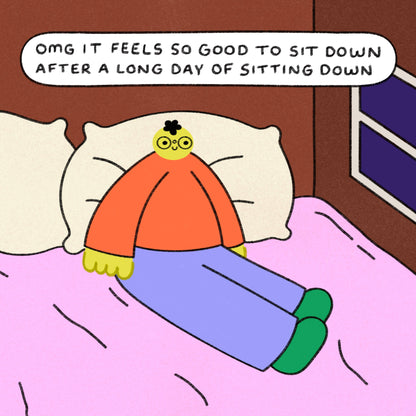 Sit Down Print