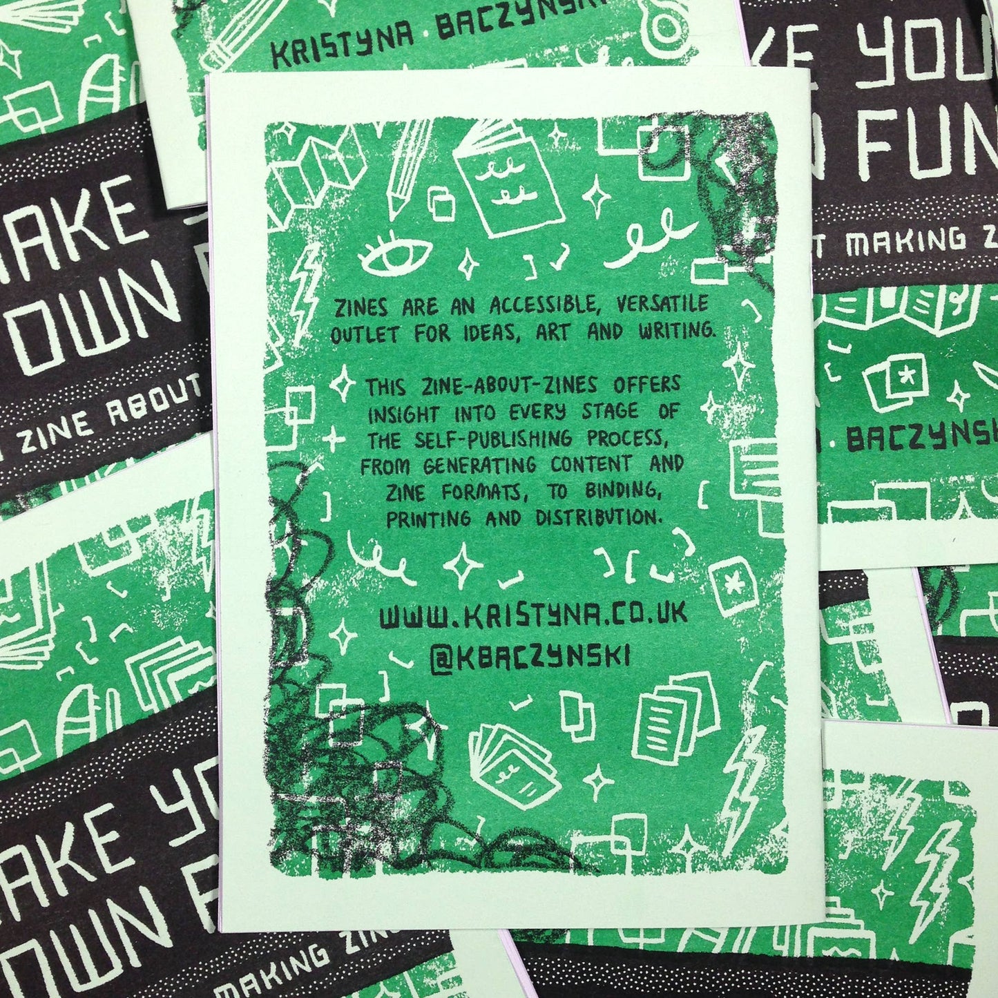 A Zine About Making Zines - 'Make Your Own Fun' DIY book