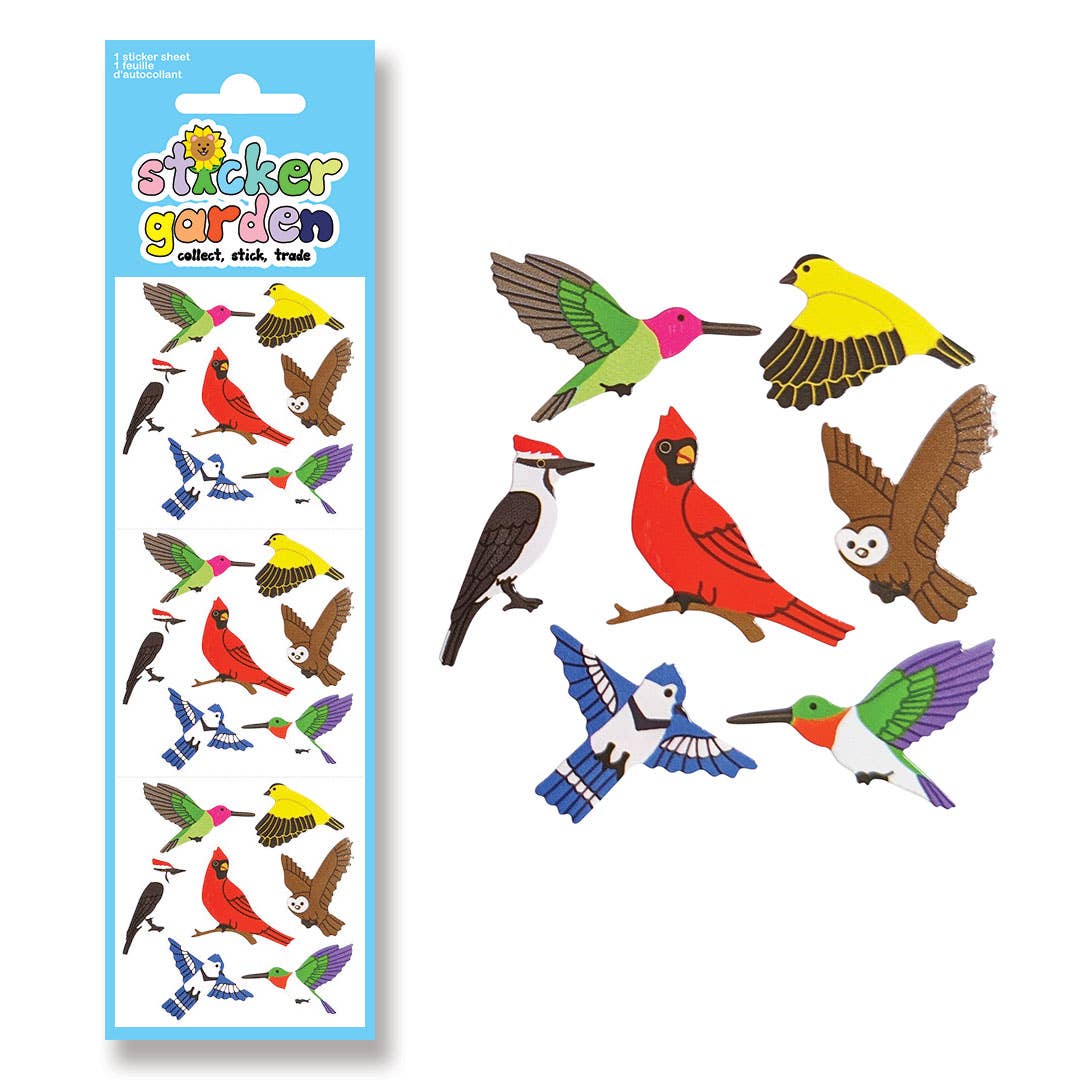 Classic Birds Stickers
