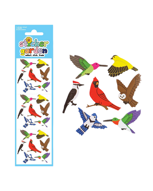 Classic Birds Sticker Sheet