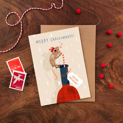 Christmas Mice - Box of 8 Assorted Cards