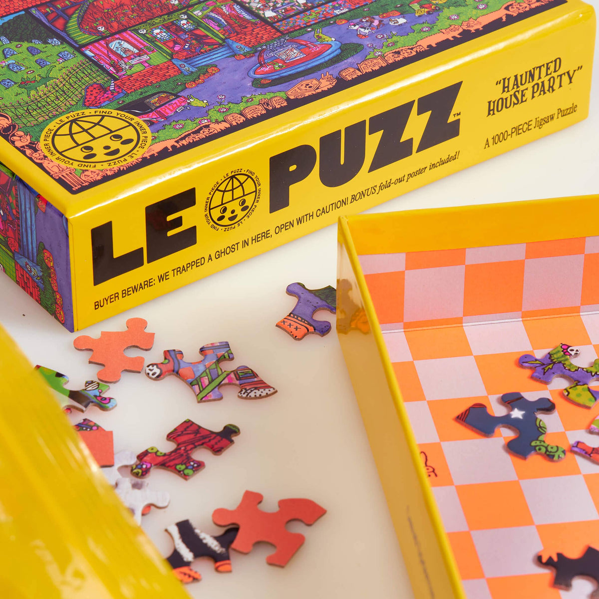 Le Puzz Haunted House Party Jigsaw & Zine **coming soon