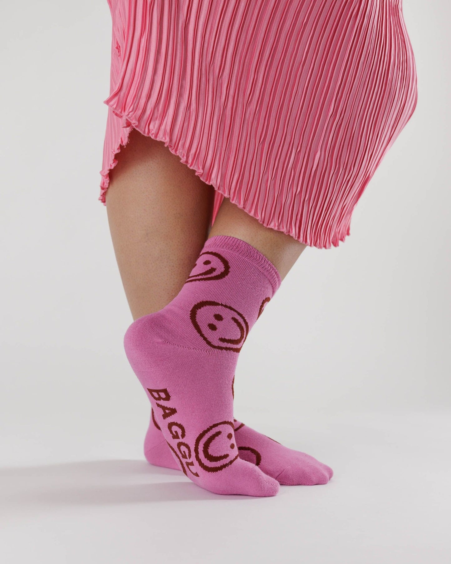 Extra Pink Happy Socks